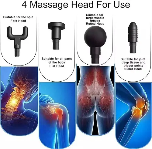 ویژگی های ماساژور تفنگی